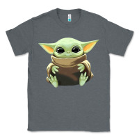 Charcoal Heather baby yoda Classic Tee - artisFamous