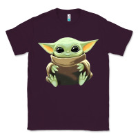 Plum baby yoda Classic Tee - artisFamous