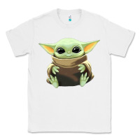 White baby yoda Classic Tee - artisFamous