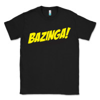 Black Bazinga! Classic Tee - artisFamous