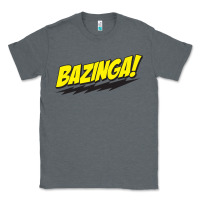 Charcoal Heather Bazinga! Classic Tee - artisFamous