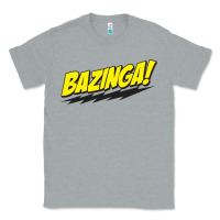 Heather Grey Bazinga! Classic Tee - artisFamous