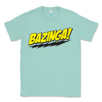 Seafoam Bazinga! Classic Tee - artisFamous