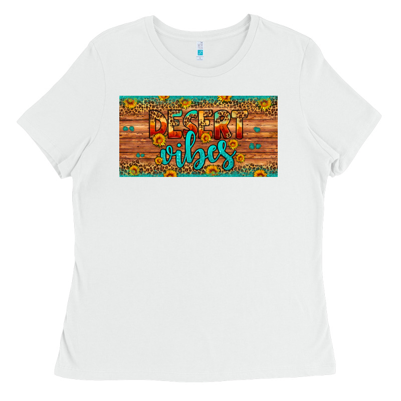 Desert Vibes License Plate Ladies Tee by Artiststas | Teevron