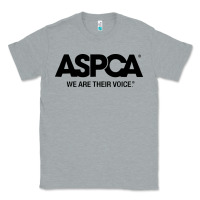 Heather Grey aspca we are their voice Classic Tee - artisFamous