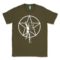 Army Green Rush Explosion Classic Tee - artisFamous