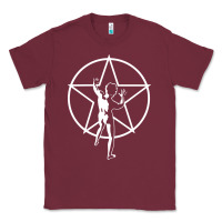 Burgundy Rush Explosion Classic Tee - artisFamous