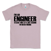 Lilac i'm an engineering Classic Tee - artisFamous