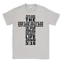 Moon Dust John 3:16 Bible Verse Cool Christian Church Shirts Christianity Classic Tee - artisFamous