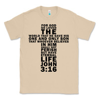 Mushroom John 3:16 Bible Verse Cool Christian Church Shirts Christianity Classic Tee - artisFamous