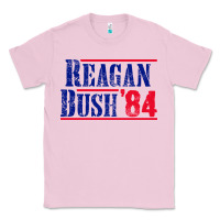 Bubblegum Pink reagan bush '84 Classic Tee - artisFamous