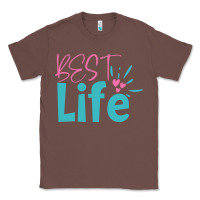 Chestnut best life Classic Tee - artisFamous
