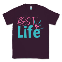 Plum best life Classic Tee - artisFamous