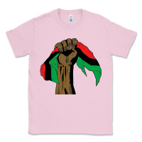 Bubblegum Pink black power african license Classic Tee - artisFamous