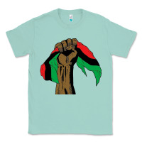 Seafoam black power african license Classic Tee - artisFamous