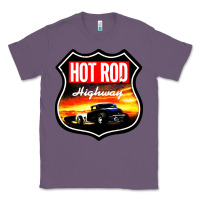 Lavender HOT ROD GARAGE CAR Classic Tee - artisFamous