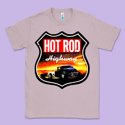 Hot Rod Garage Car Classic Tee Designed By Artisfamous