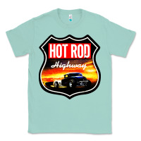 Seafoam HOT ROD GARAGE CAR Classic Tee - artisFamous