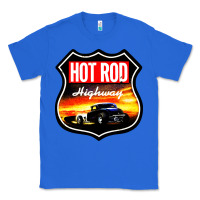 True Royal HOT ROD GARAGE CAR Classic Tee - artisFamous