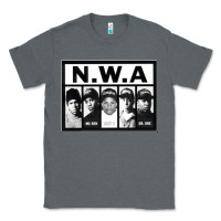 Charcoal Heather N.W.A Californian hip hop group N.W.A Classic Tee - artisFamous