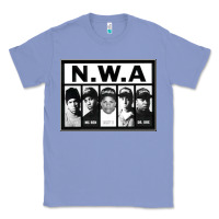Colony Blue N.W.A Californian hip hop group N.W.A Classic Tee - artisFamous