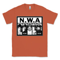 Copper N.W.A Californian hip hop group N.W.A Classic Tee - artisFamous