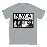 Heather Grey N.W.A Californian hip hop group N.W.A Classic Tee - artisFamous
