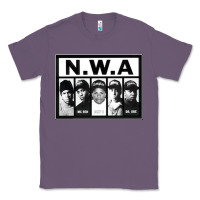 Lavender N.W.A Californian hip hop group N.W.A Classic Tee - artisFamous