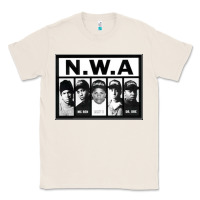 Natural N.W.A Californian hip hop group N.W.A Classic Tee - artisFamous