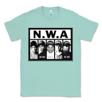 Seafoam N.W.A Californian hip hop group N.W.A Classic Tee - artisFamous