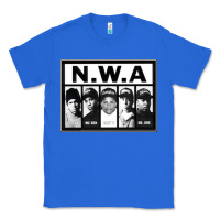 True Royal N.W.A Californian hip hop group N.W.A Classic Tee - artisFamous