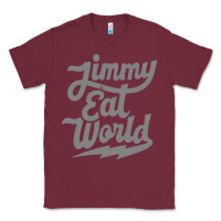 Burgundy JImmy Eat World Classic Tee - artisFamous