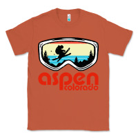 Copper aspen colorado ski mountain skiing retro vacation Classic Tee - artisFamous