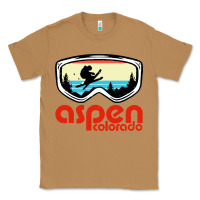 Toasted Coconut aspen colorado ski mountain skiing retro vacation Classic Tee - artisFamous