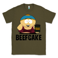 Army Green beefcake Classic Tee - artisFamous
