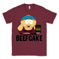 Burgundy beefcake Classic Tee - artisFamous