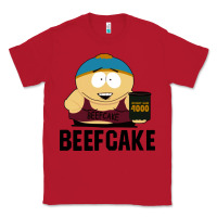 Red beefcake Classic Tee - artisFamous