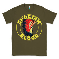 Army Green choctaw blood Classic Tee - artisFamous