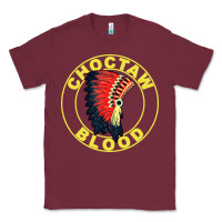 Burgundy choctaw blood Classic Tee - artisFamous