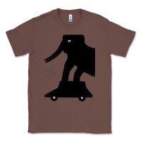 Chestnut Elephant Black To Stand On Your Car Classic Tee - artisFamous
