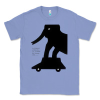 Colony Blue Elephant Black To Stand On Your Car Classic Tee - artisFamous