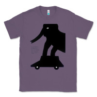 Lavender Elephant Black To Stand On Your Car Classic Tee - artisFamous