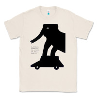 Natural Elephant Black To Stand On Your Car Classic Tee - artisFamous
