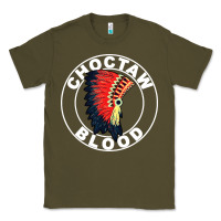 Army Green choctaw blood Classic Tee - artisFamous