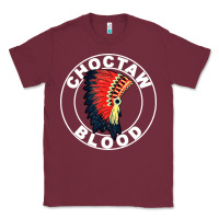 Burgundy choctaw blood Classic Tee - artisFamous