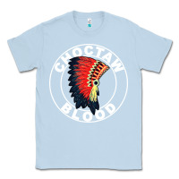 Dusty Blue choctaw blood Classic Tee - artisFamous