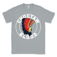 Heather Grey choctaw blood Classic Tee - artisFamous
