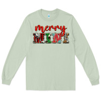 Matcha christmas merry mini Long Sleeve Tee - BarkalooDesign