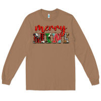 Toasted Coconut christmas merry mini Long Sleeve Tee - BarkalooDesign