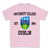 Bubblegum Pink university college dublin Classic Tee - artisFamous